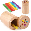 Vanplay Montessori Color Matching Toy for 2 3 Year Old - Wooden