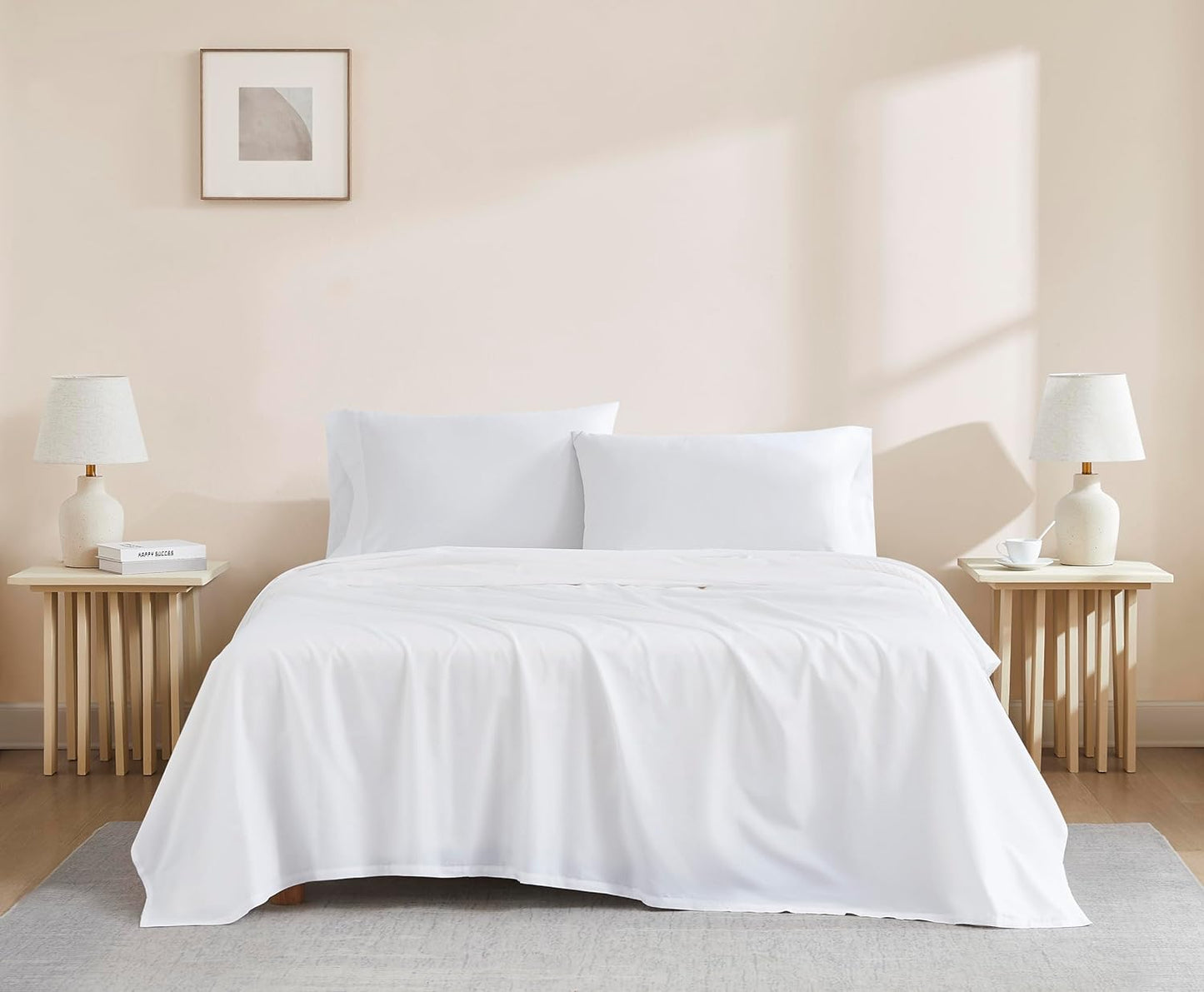 Organic Cotton King Sheet Set for Breathable Comfort and Fit