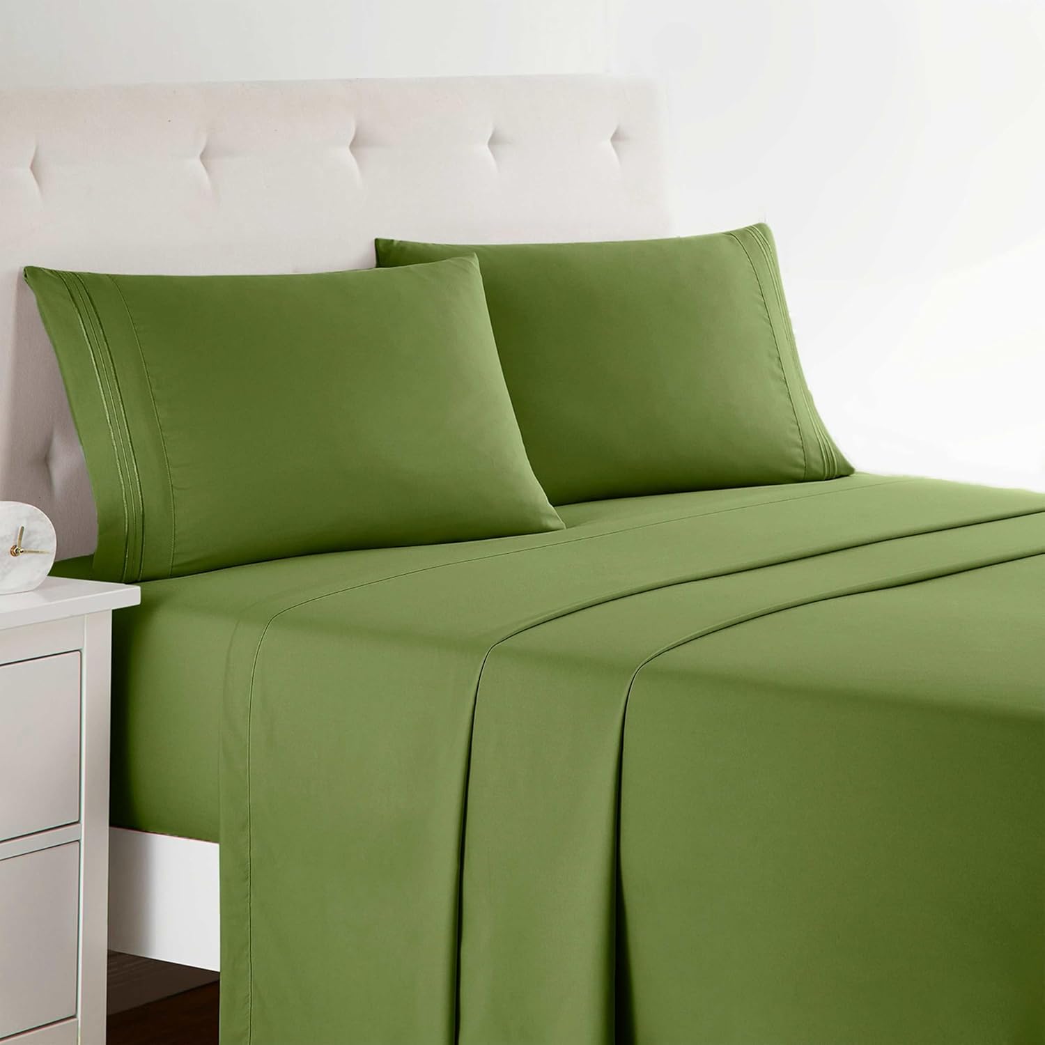 Clara Clark Bed Sheets Set - Premier 1800 Series Luxury Soft