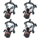 HANUU Gas Mask Full Face Respirator 4 Pack - Durable Protection