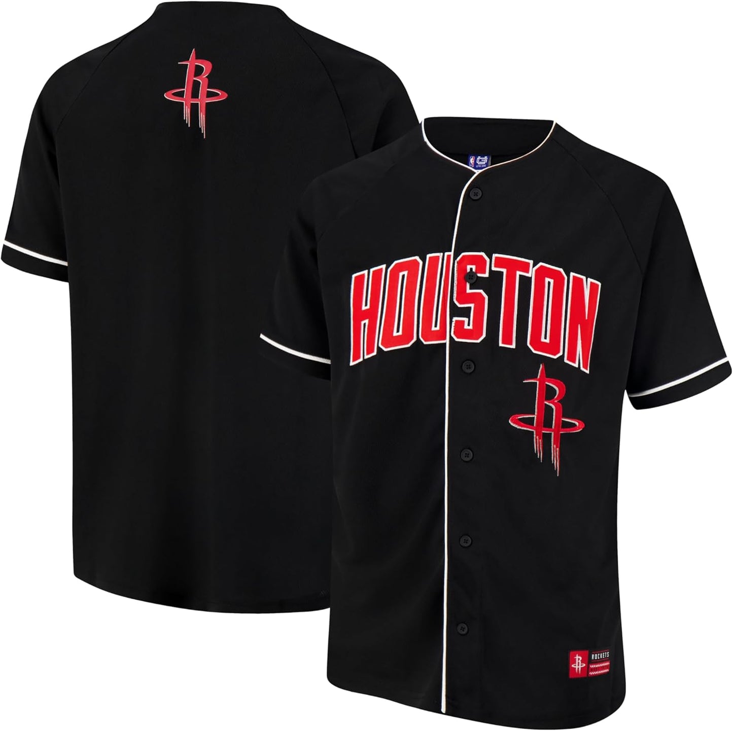 Ultra Game NBA Official Super Soft Button Down Baseball Shirt