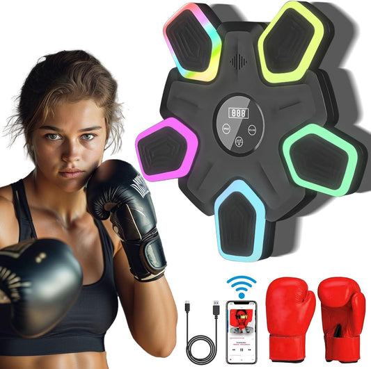2024 Upgrade Bluetooth Boxing Set for Home Gym
