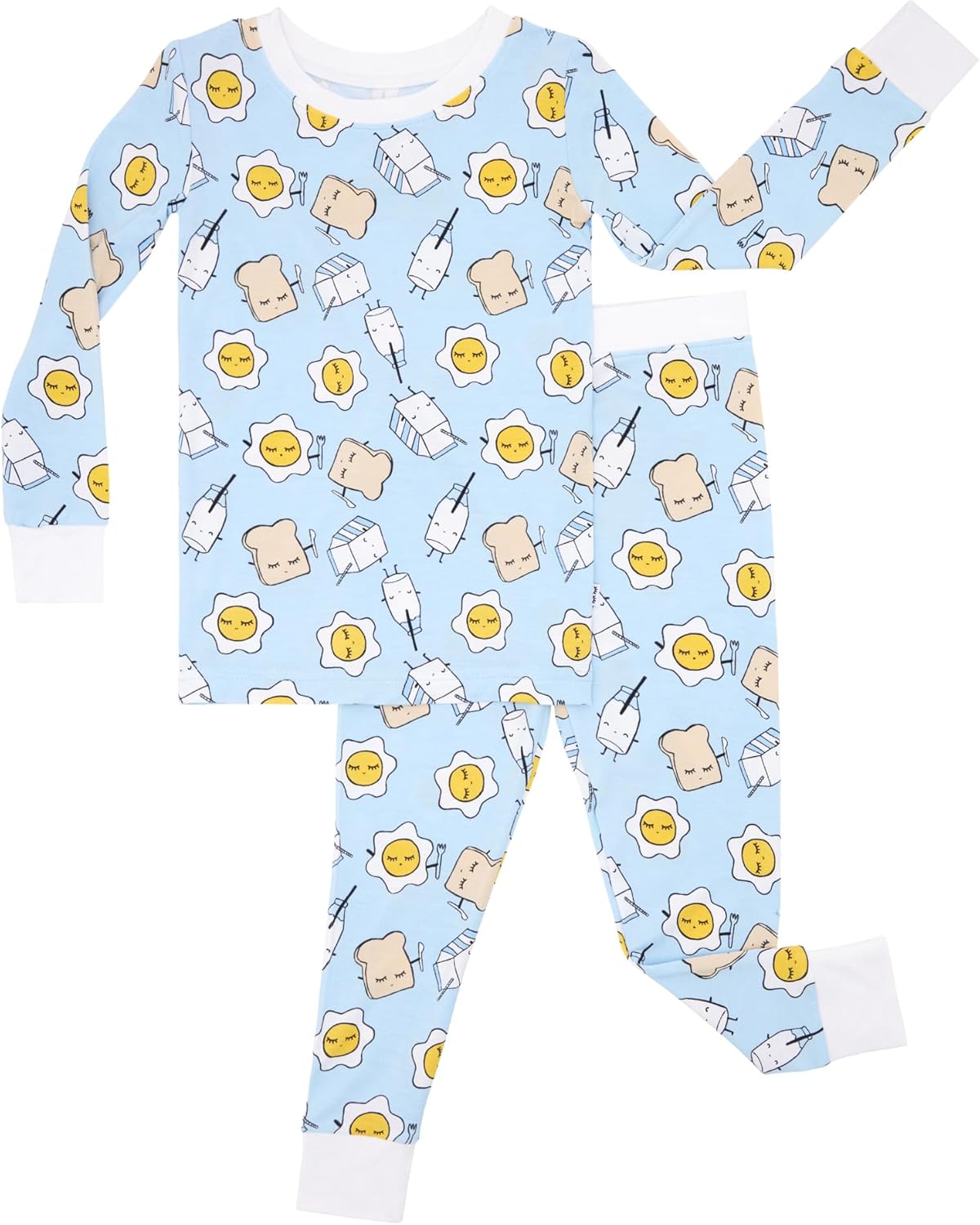 Little Sleepies Two-Piece Pajama Set for Kids - Soft & Cozy