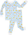 Two-Piece Toddler Pajama Set in Viscose from Bamboo - Soft Sleepwear