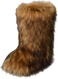 Women's Faux Fur Mid-Calf Snow Boots - Warm Fluffy Short Style