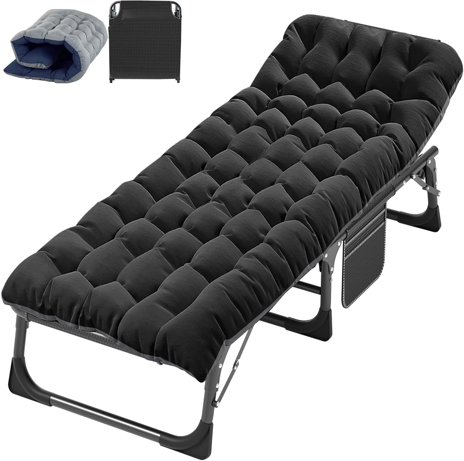 ABORON Folding Camping Cot for Adults with Heavy Duty Design