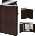typecase Mens Wallet Card Holder - Slim RFID Aluminum Pop Up