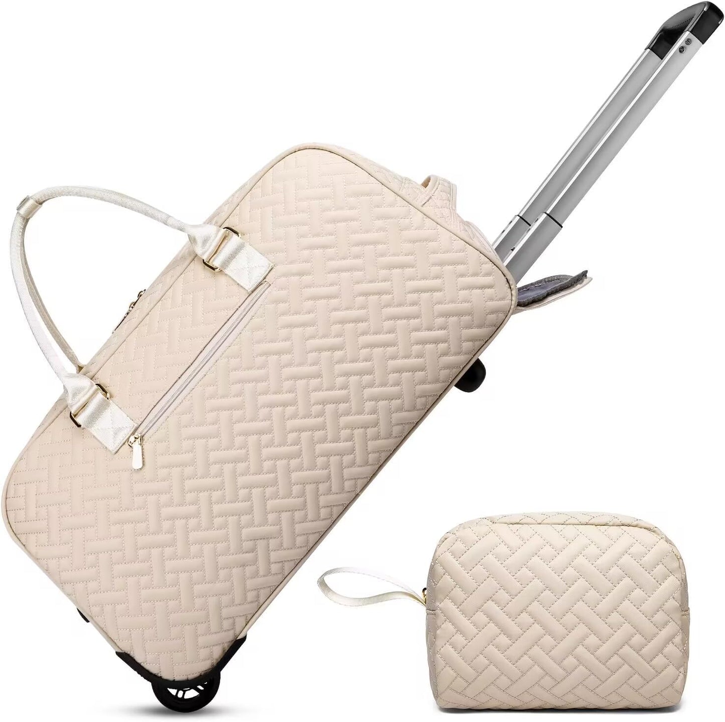 Duffle Bag for Travel with Shoe Compartment and Wet Pocket