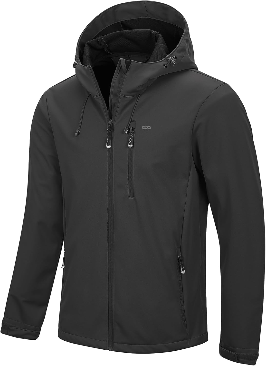 33,000ft Men's Softshell Jacket: Waterproof Windbreaker for Hiking