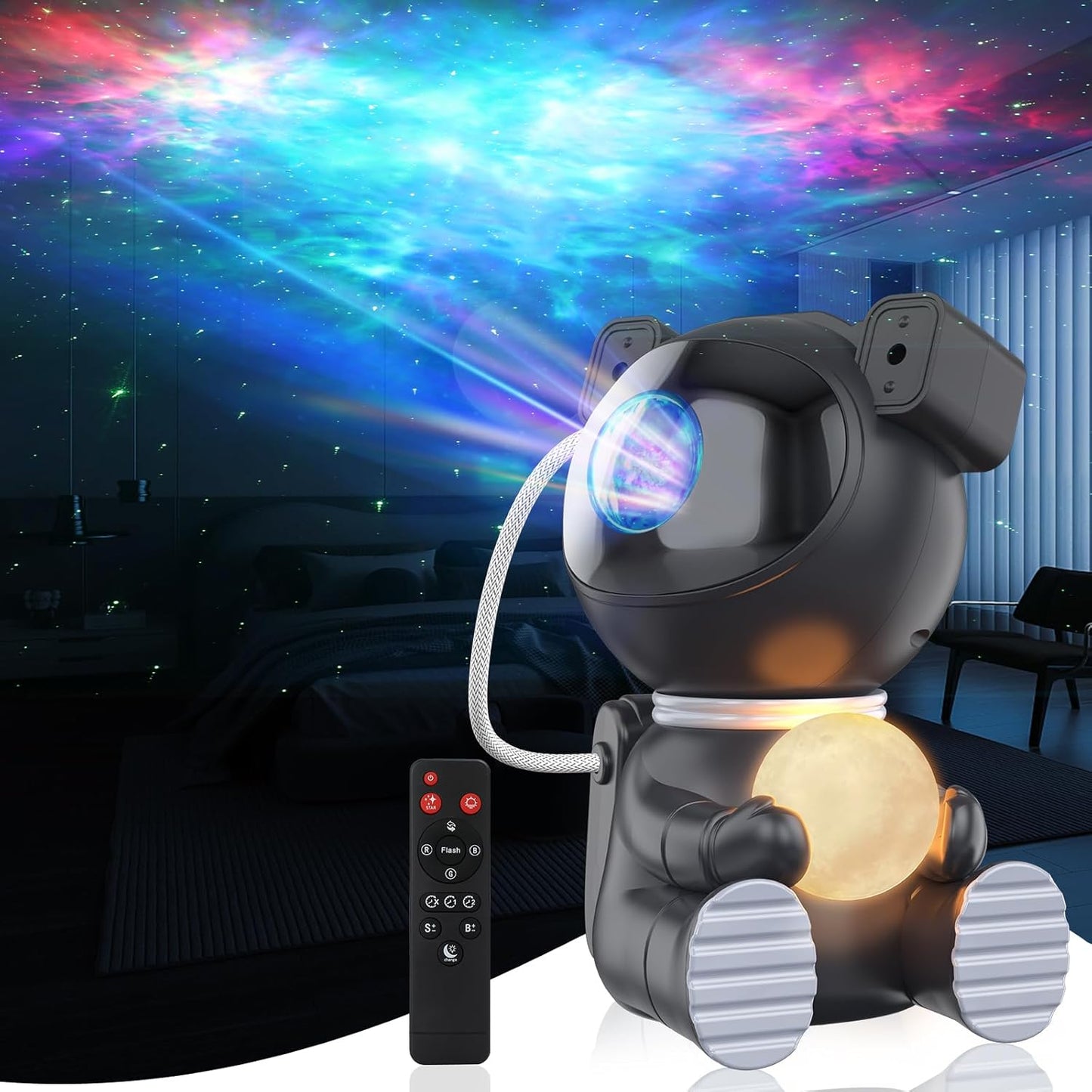 Transform Your Space with Hiya-Naya Galaxy Projector