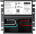 96W Dimmable LED Driver 24V AC to DC - Compatible with Triac/ELV/MLV