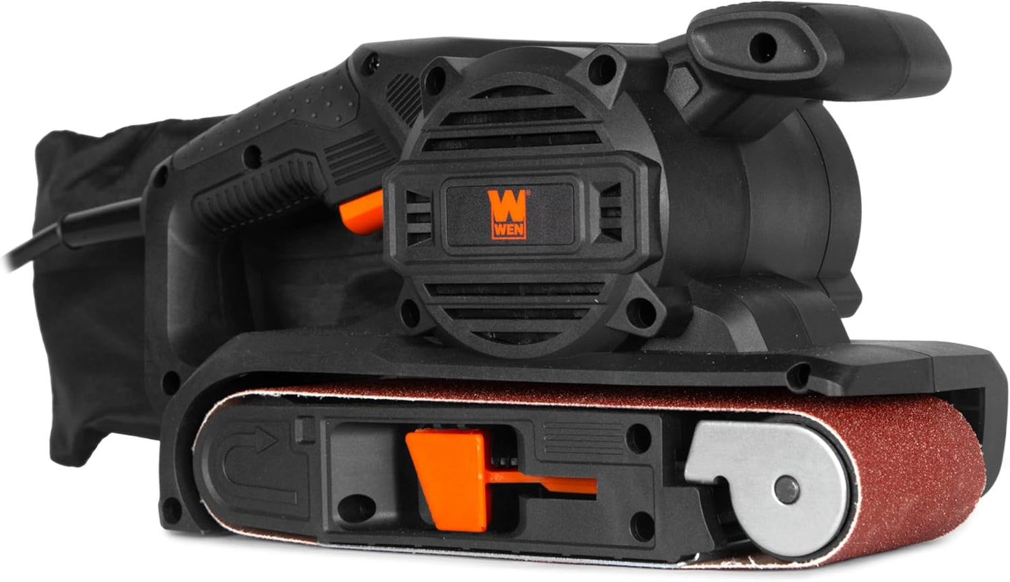WEN 7.5-Amp Variable Speed Handheld Belt Sander for DIY
