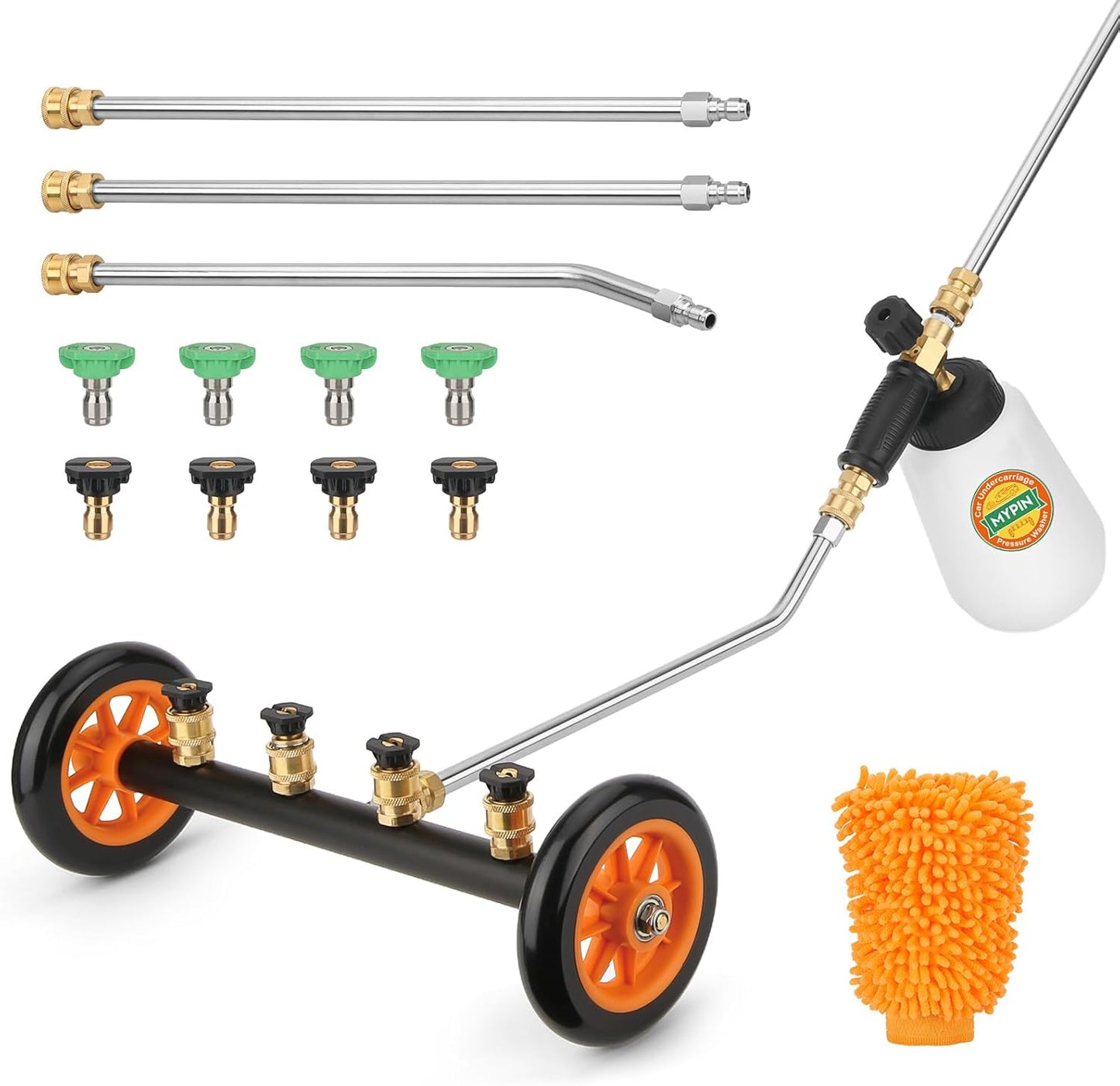 2-in-1 Undercarriage Pressure Washer for Efficient Cleaning