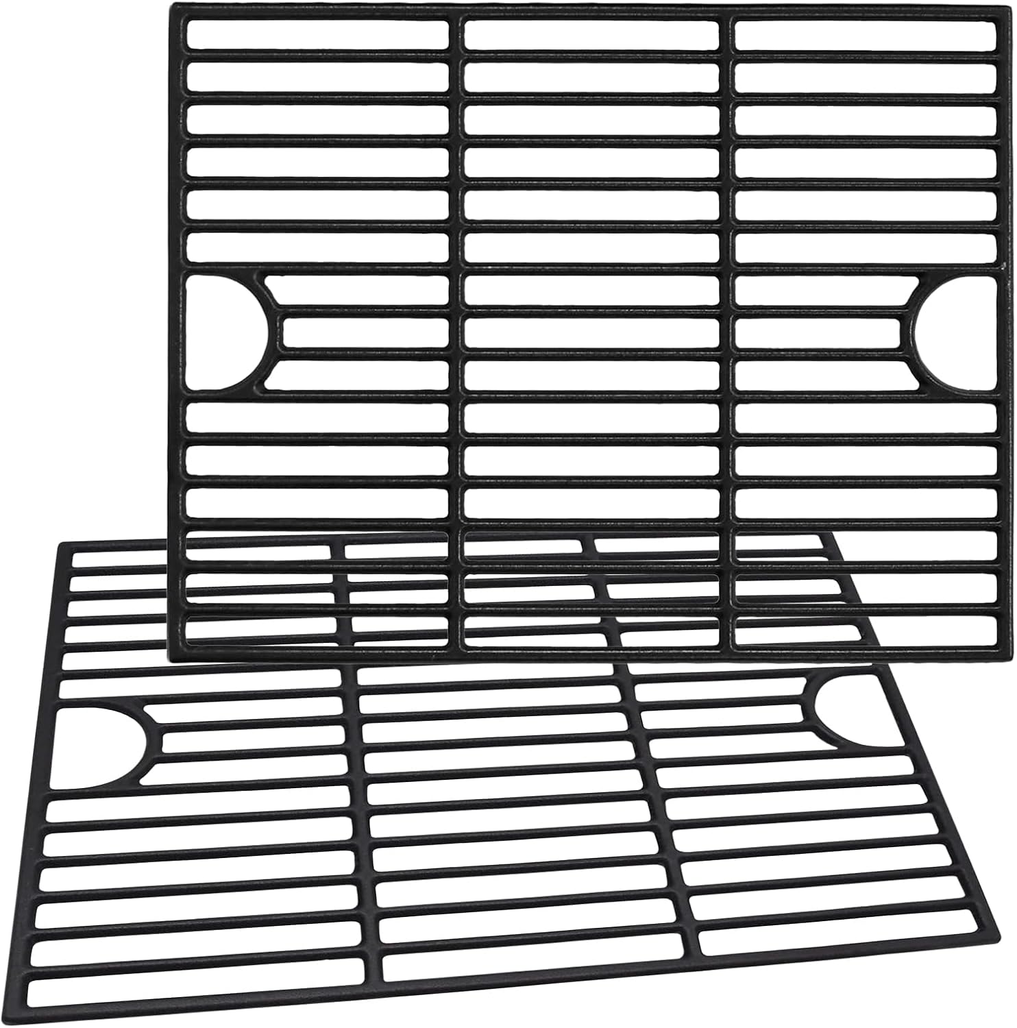 17 Inch Cast Iron Grill Grates for Nexgrill 4 and 5 Burner Models