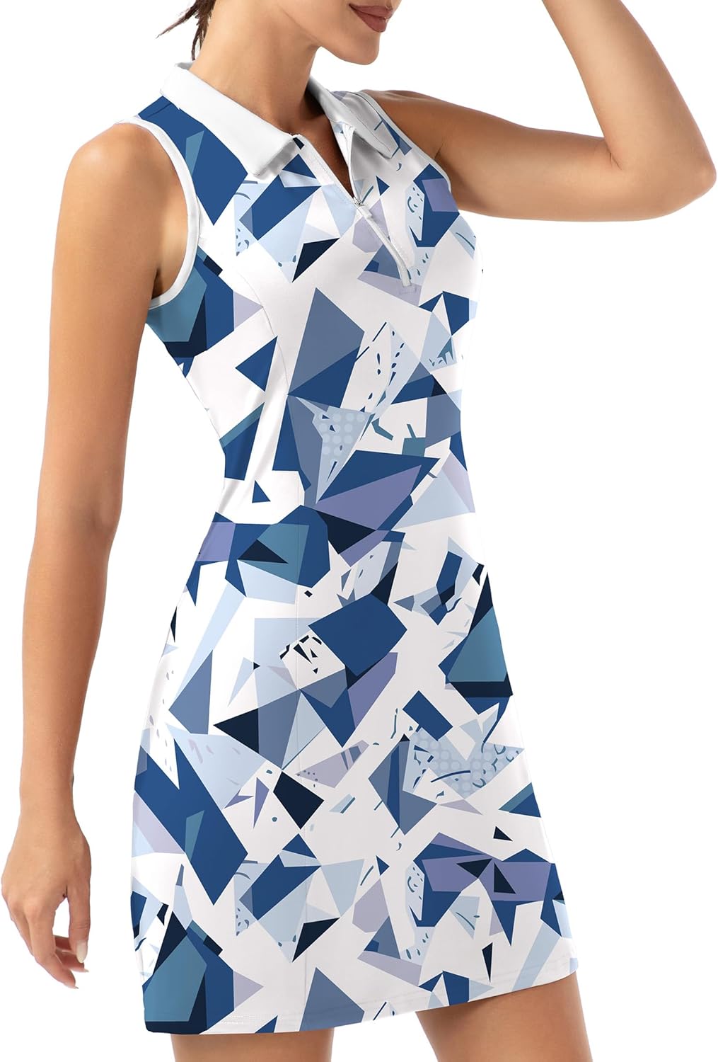 Women's Golf Tennis Dress with Shorts and Pocket for Activewear