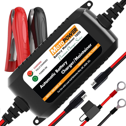 Smart Charger for All Vehicles by MOTOPOWER