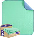 Washable Underpads 72 in x 72 in Pack of 2 - Super Absorbency