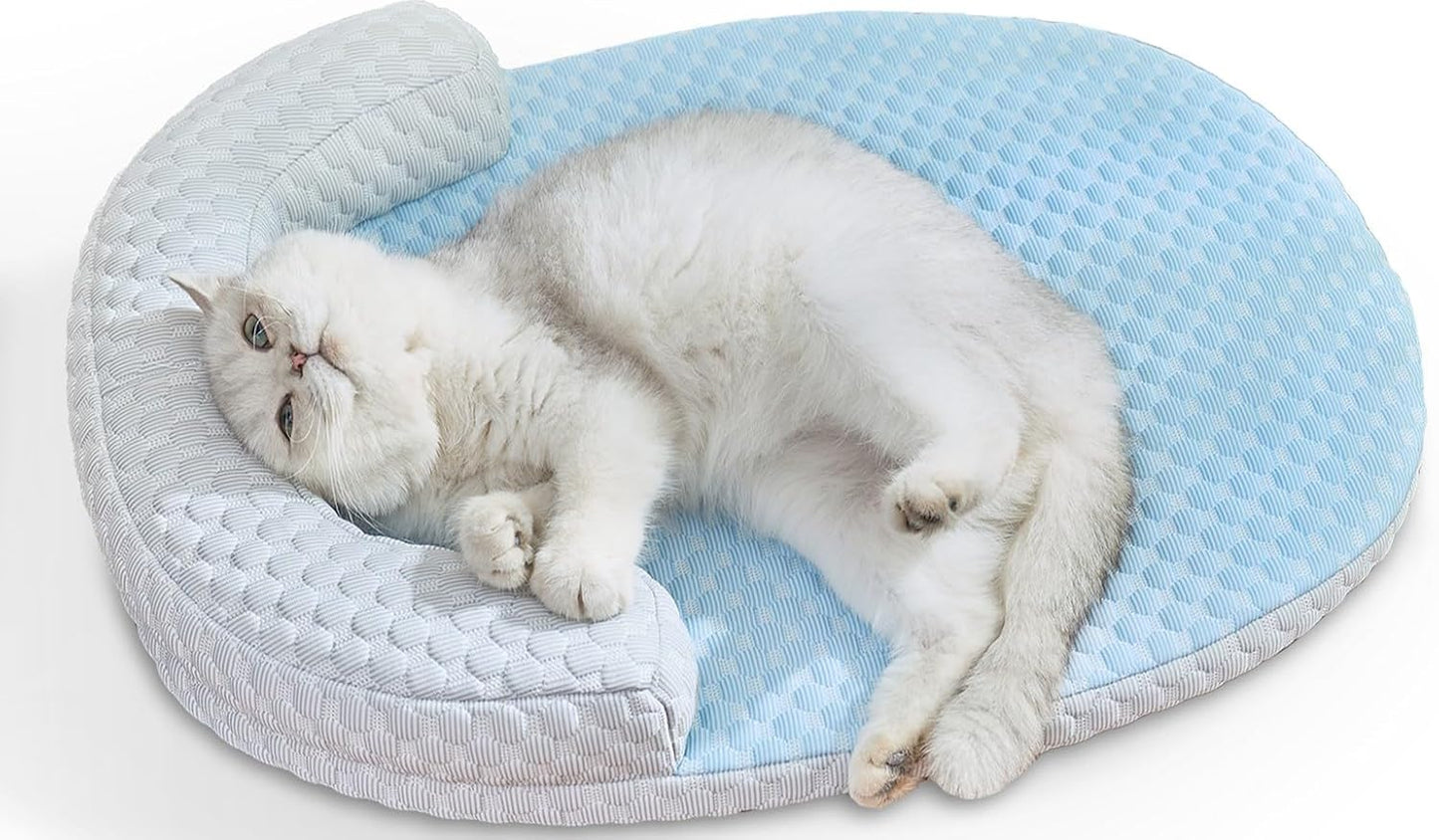 CATISM Cat Cooling Mat for Cats and Small Dogs - Cozy Bed