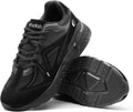 FitVille Women's Extra Wide Walking Shoes Wide Width Sneakers - Heel
