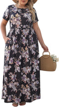 Plus Size Maxi Dress for Curvy Women - Comfortable Summer Beachwear
