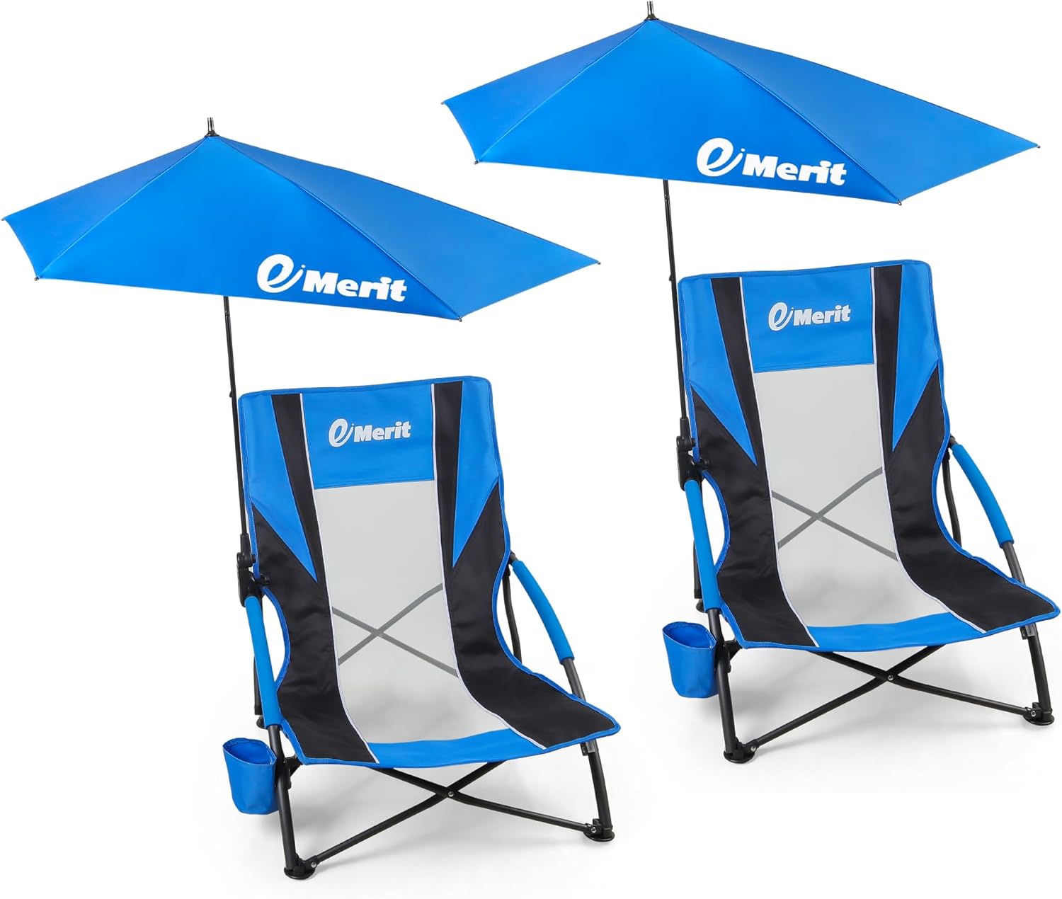 Ultimate Comfort: EMERIT Low Beach Chair