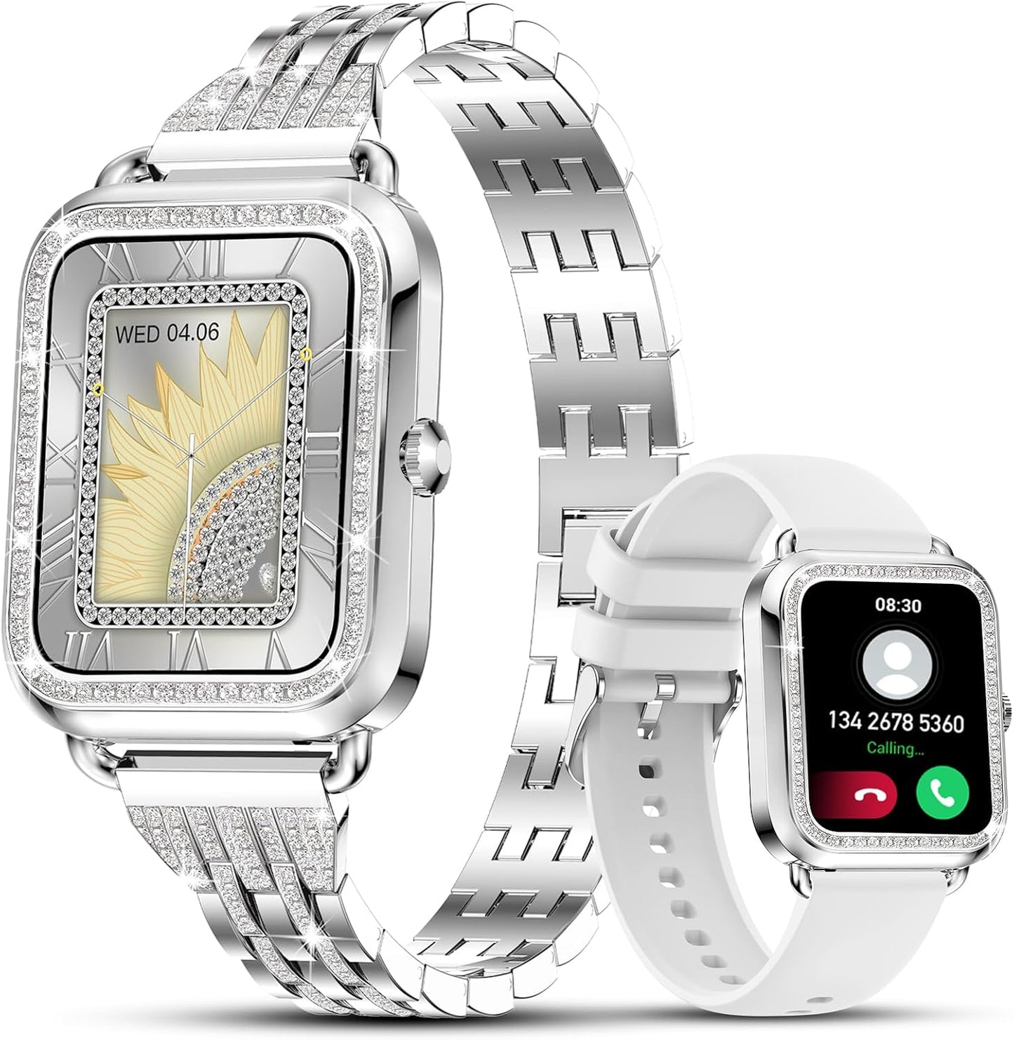 Efolen Smart Watches for Women with Diamonds - Stylish and Functional