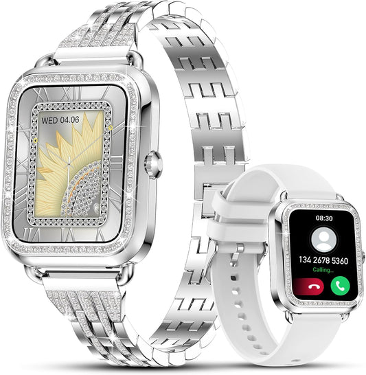 Efolen Smart Watches for Women with Diamonds - Stylish and Functional