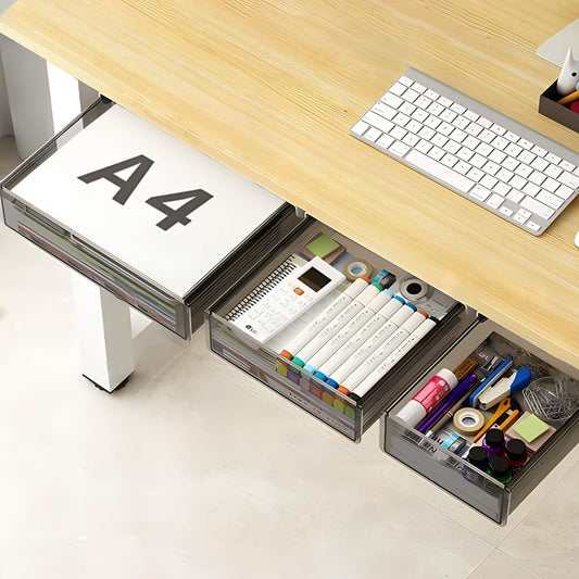 Hidden Desk Drawer Organizers - 3 Pack