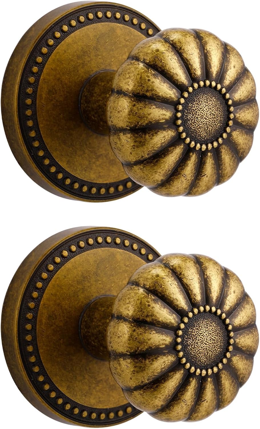 Antique Brass Door Knob Dummy Door Knobs for Elegant Interiors