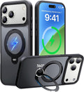 360 Spin Magnetic Stand for iPhone 17 Pro Case - Rotatable Kickstand
