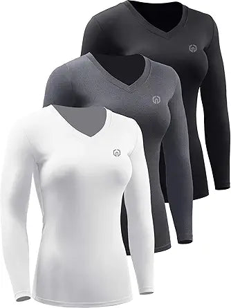 NELEUS Women's Compression Shirts for Yoga and Athletic Activities