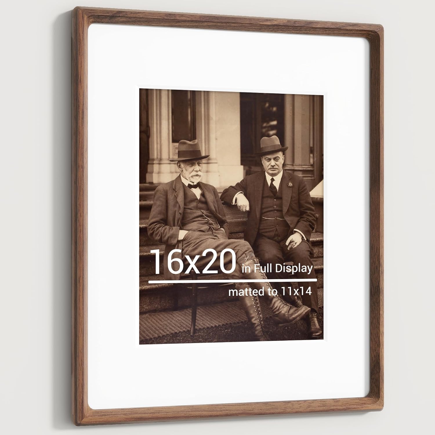 Heimlove 16x20 Picture Frames in Natural Walnut for Display