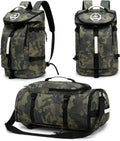 Floral gym duffel bag backpack for Men - Waterproof Camouflage