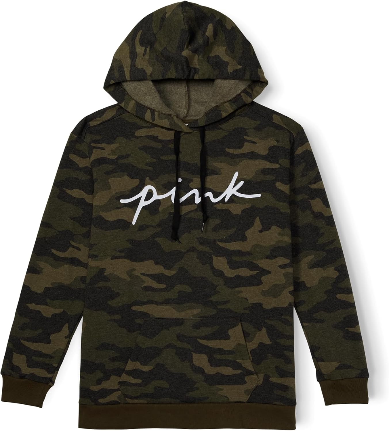 PINK Logo Campus Hoodie Sweatshirt for Women - Comfy Basics