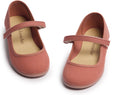 Mary Jane Shoes for Girls Canvas Flats - Comfortable School Shoes