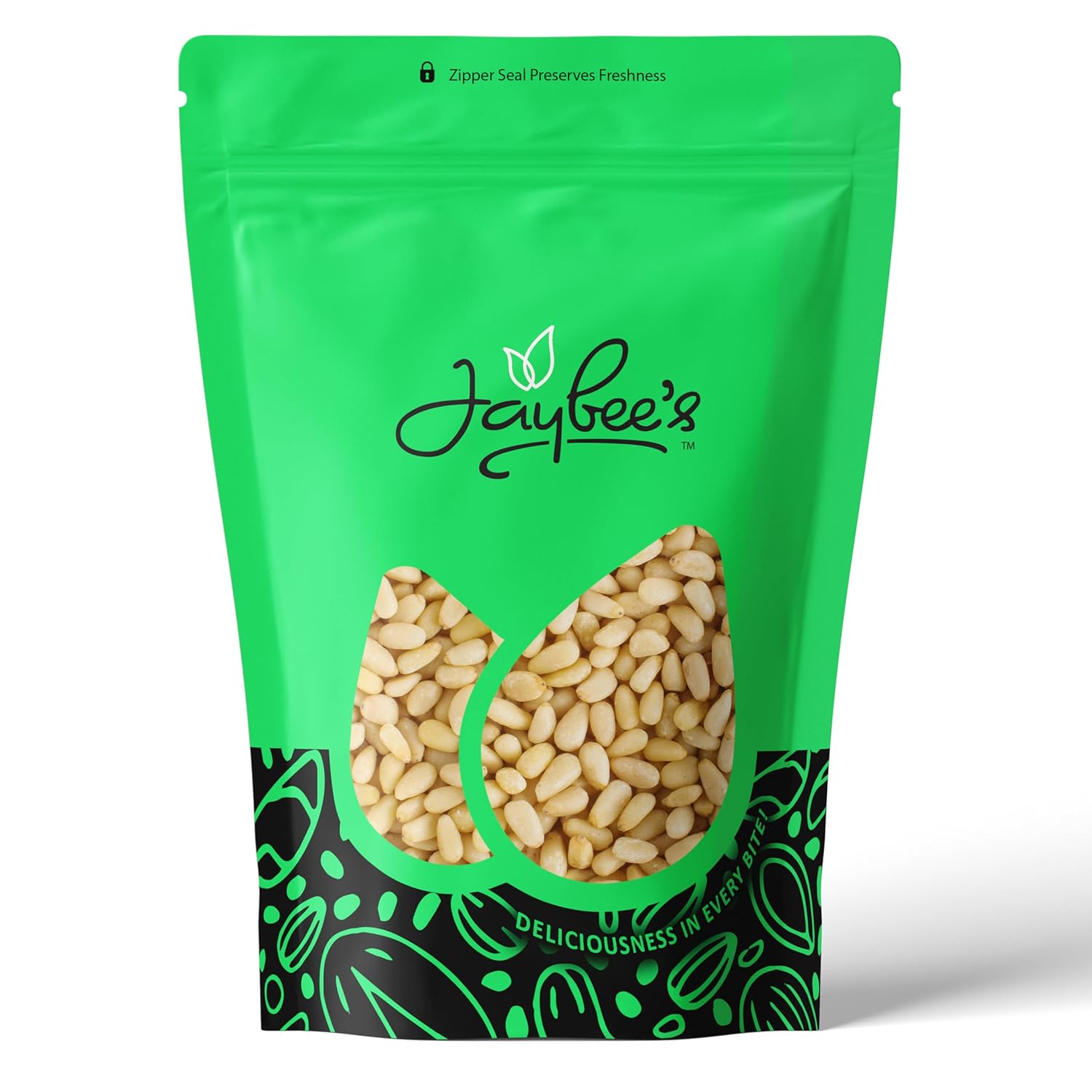 Pine Nuts Raw 2 Pounds - Healthy Protein Snack for Cooking