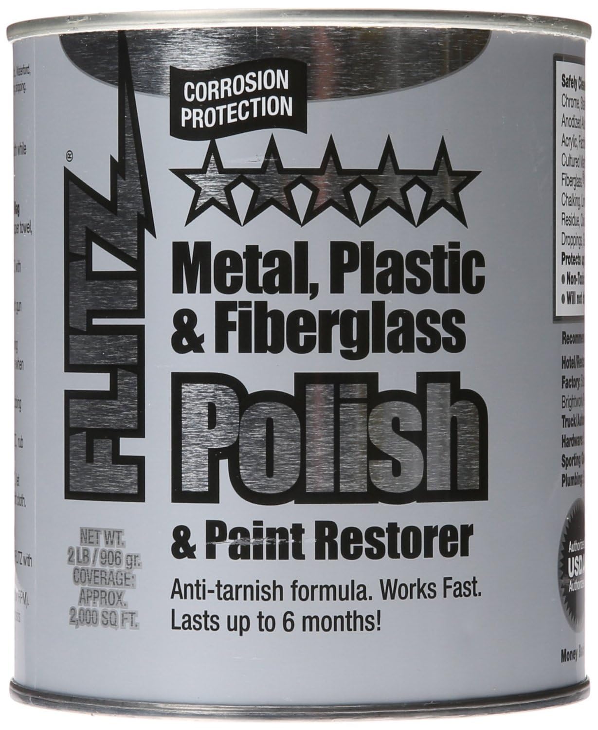 Flitz Multi-Purpose Metal Polish Paste for Chrome & Stainless Steel