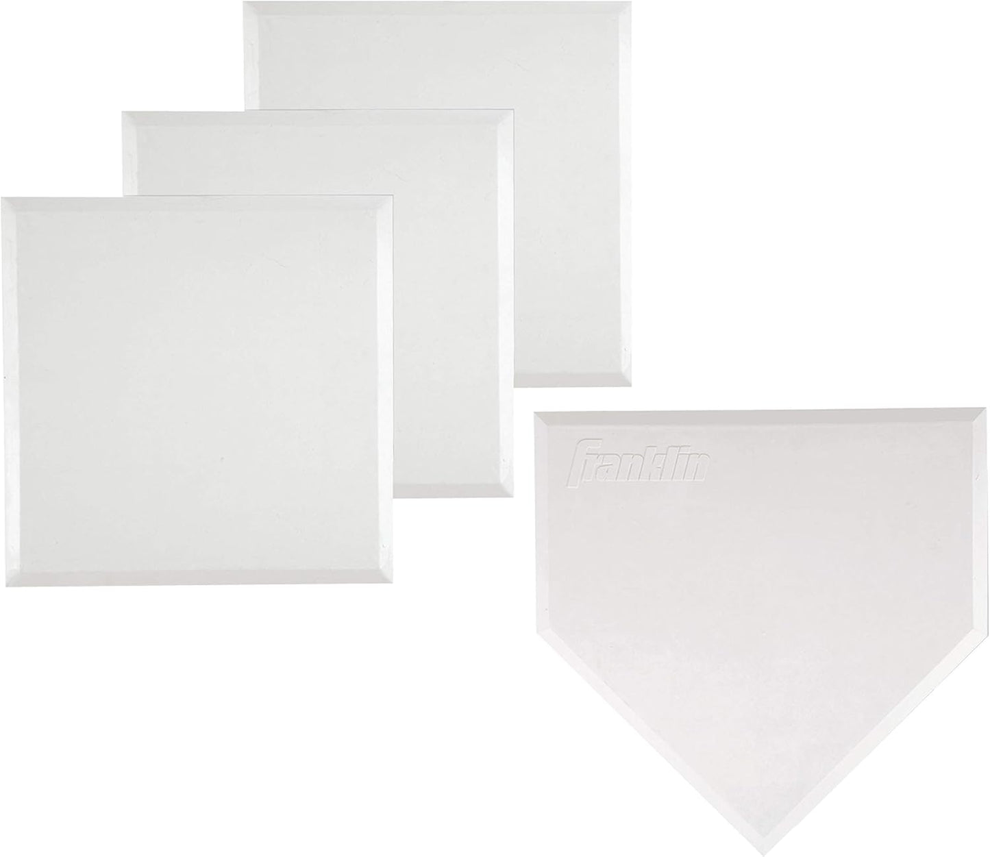 Franklin Sports MLB Baseball Base Set - Durable Rubber Bases