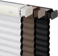 No Tools No Drill Window Blinds - Cordless Blackout Cellular Shade