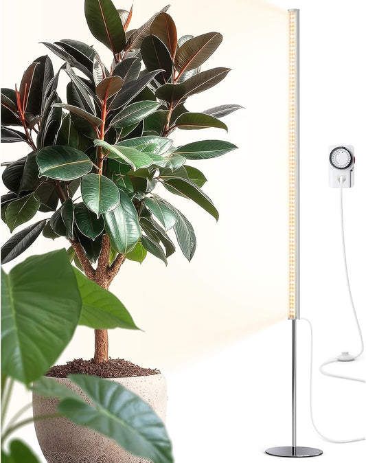 Barrina T1S Standing Grow Light for Indoor Plants with Timer