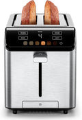 Chefman Smart Touch 2 Slice Digital Toaster - Precise 6-Setting Toast