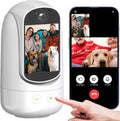 2-Way Video Audio Security Camera with One-Button Call - 1080P HD