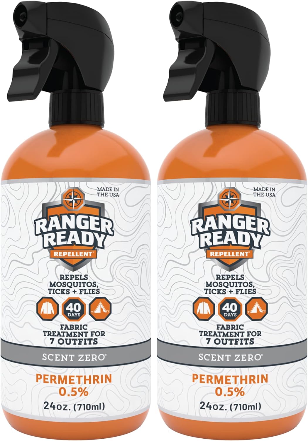 Permethrin Insect Repellent Spray for Clothes and Gear - 24oz
