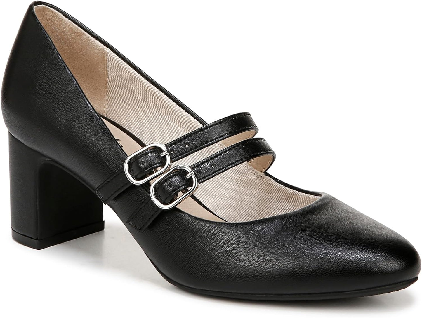 LifeStride Womens True Casual Pumps with Adjustable Strap Detail