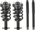 MOSTPLUS Front and Rear Strut Shock Assemblies Compatible