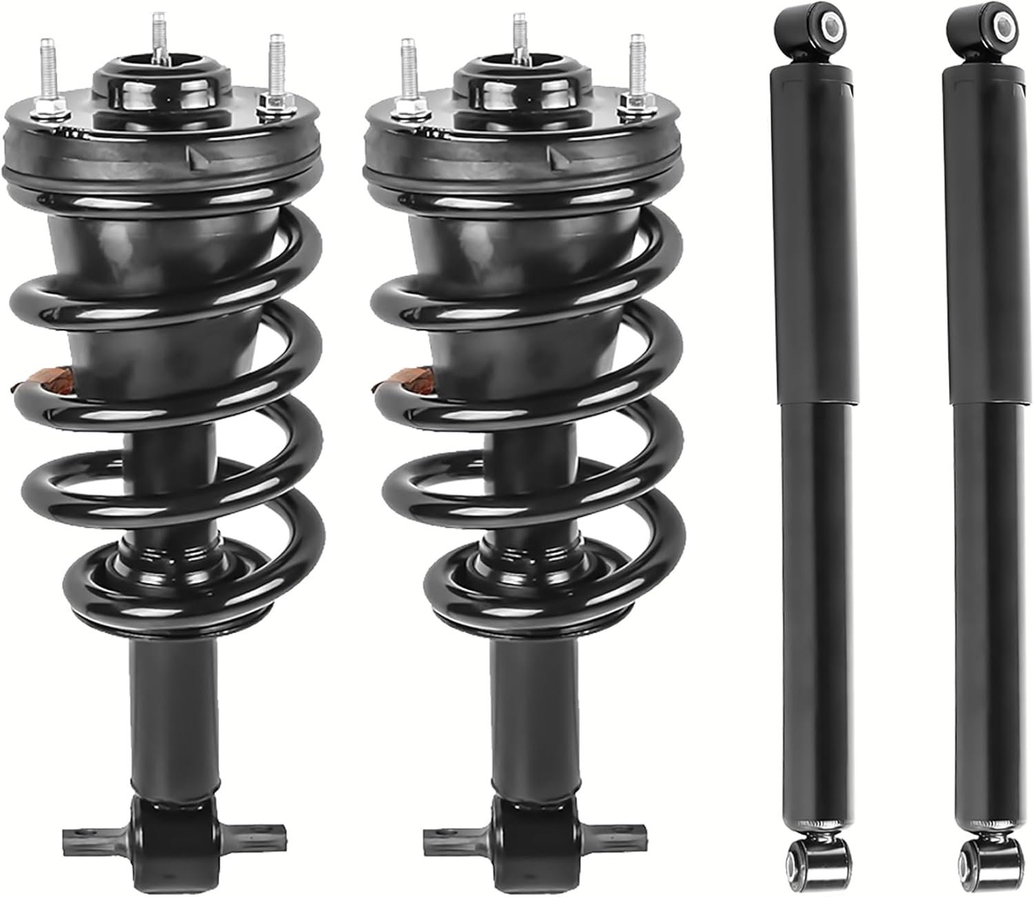 MOSTPLUS Front and Rear Strut Shock Assemblies for GMC Sierra 1500