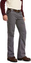 ARIAT Mens Fr M5 Straight Stretch Duralight Canvas Pant - Flame Safe