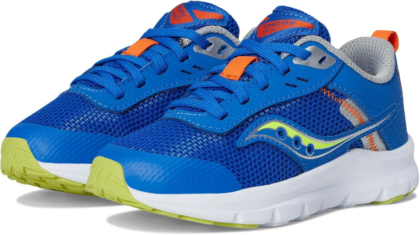 Saucony Unisex-Child Axon Kdz Sneaker: Comfort and Durability