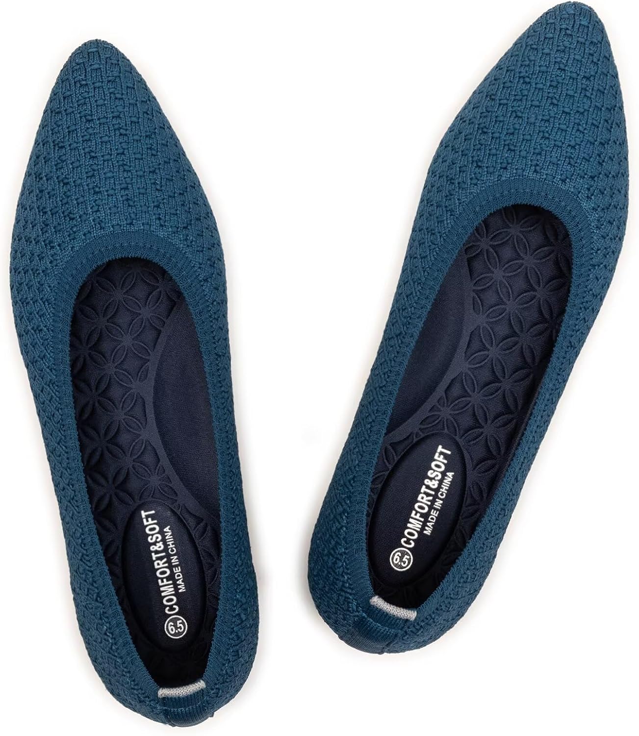 Frank Mully Womens Pointed Toe Flats for Comfort and Style
