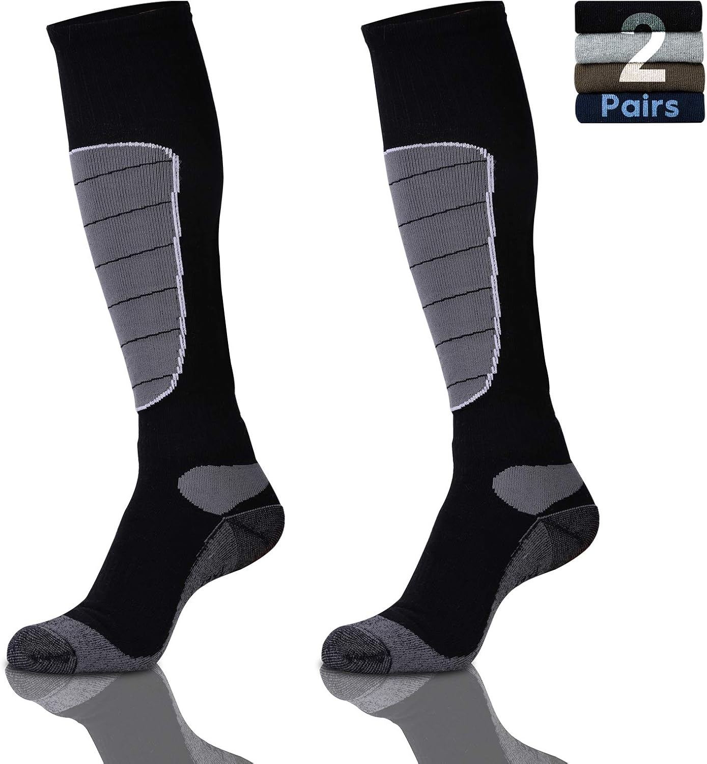 Hylaea Merino Wool Thermal Ski Socks